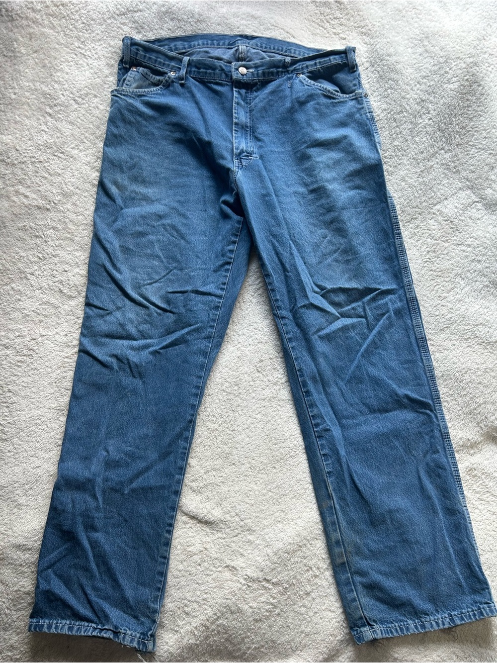 Dickies Men's Straight Leg Denim Jeans in Blue